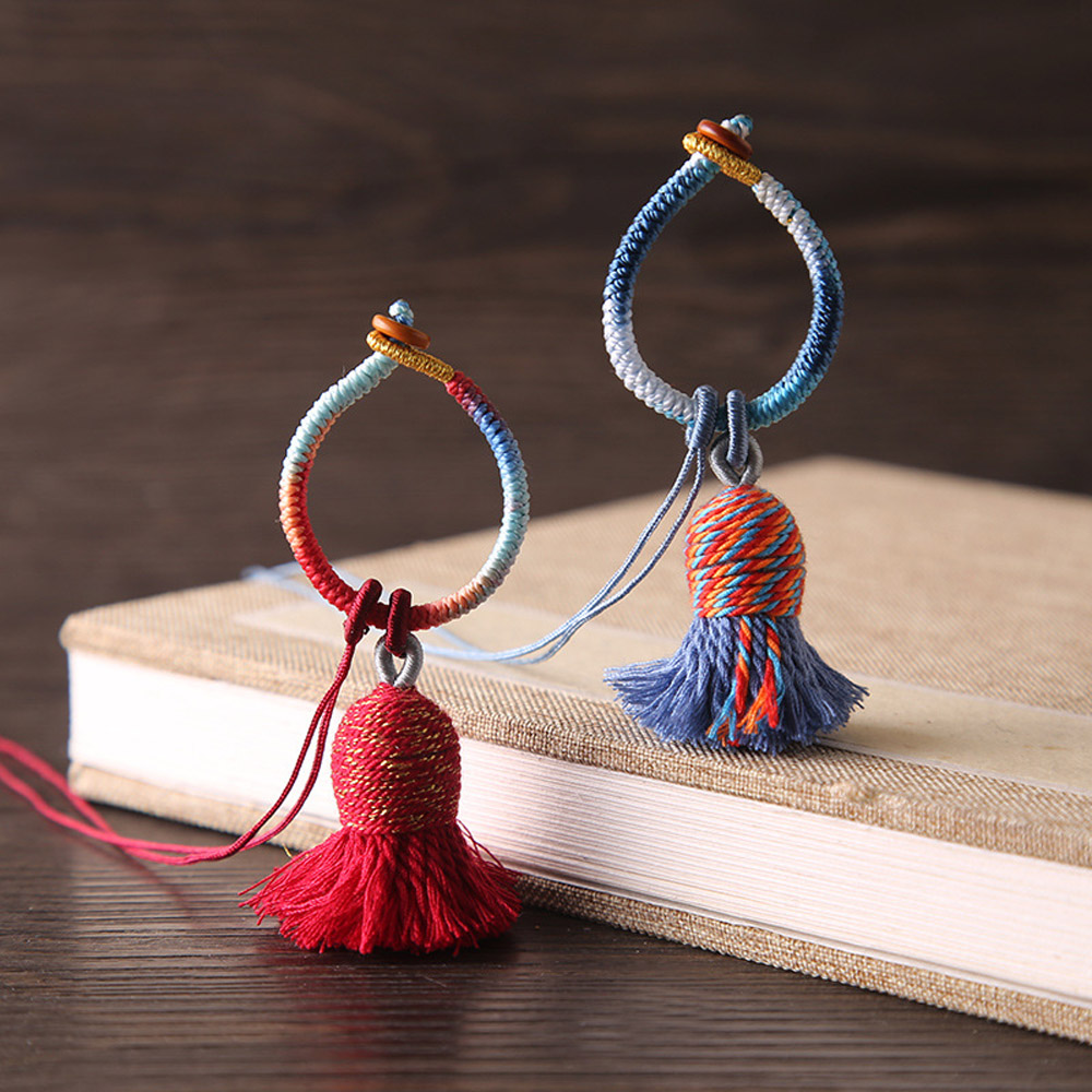 Sewing Thread In Textile - 2 adet Pamuk İplik Püskül Saçak