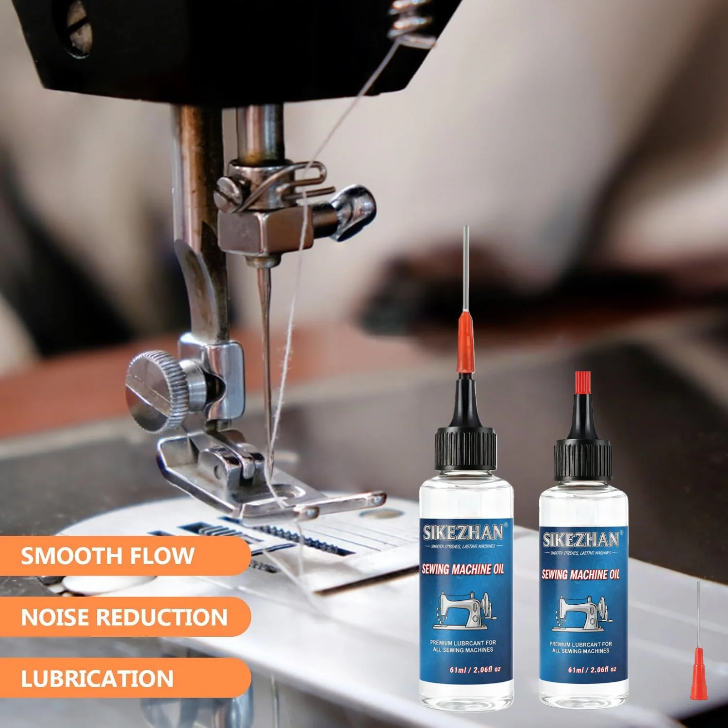 Textile Sewing Machine - Evrensel Dikiş Makinesi Yağı, Hassas İğne