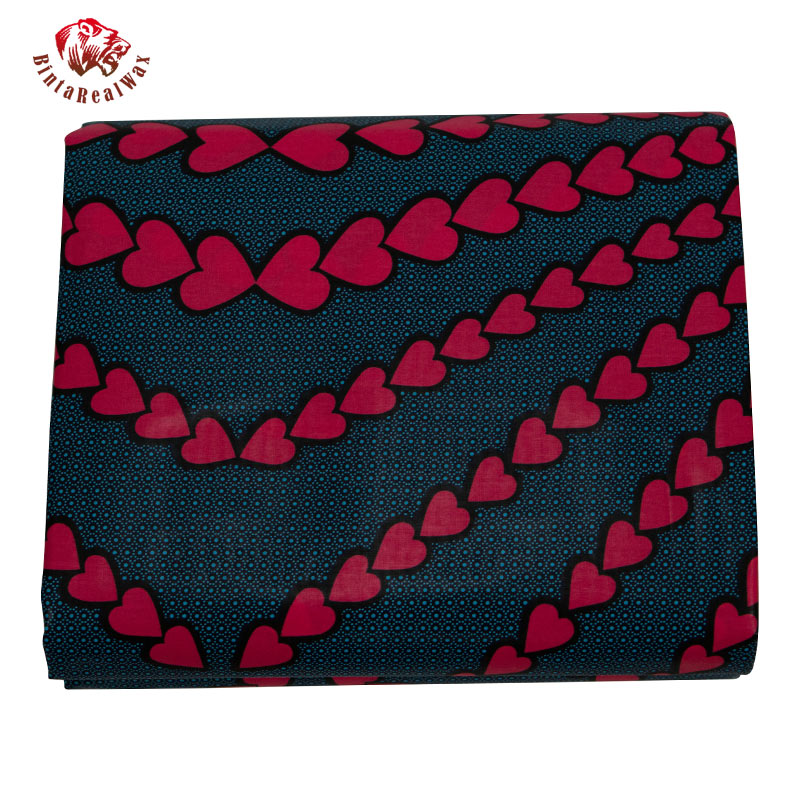 BintaRealWax Ankara kumaş zeng - Sewing Batik Fabric incelemesi ve fiyatı