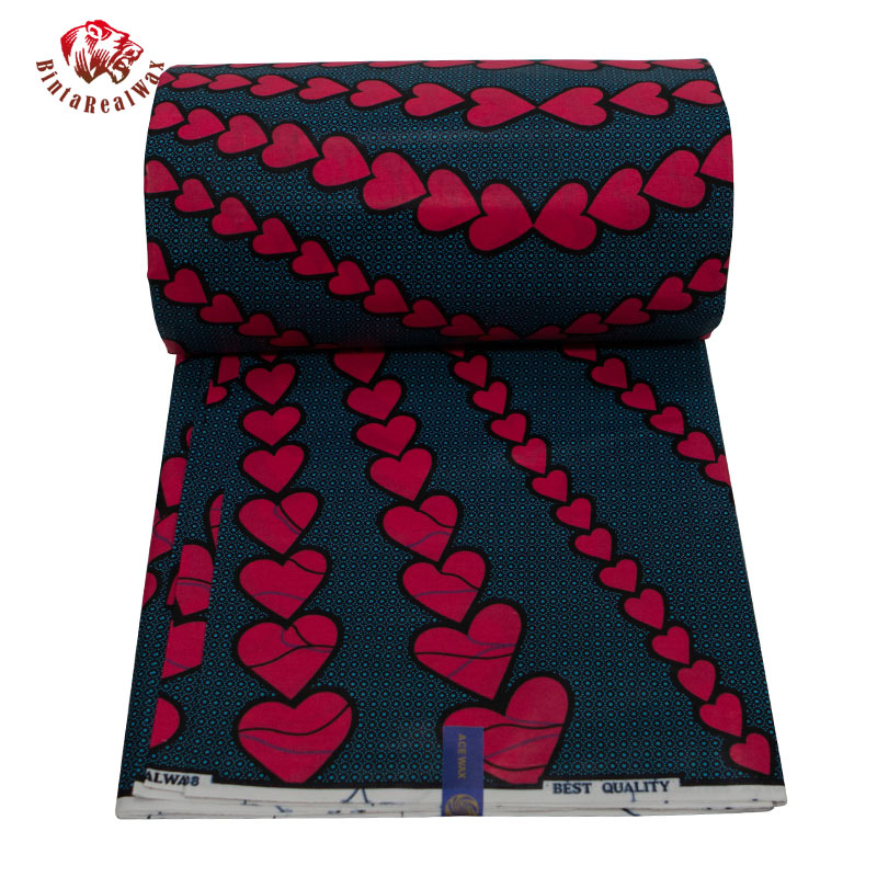 BintaRealWax Ankara kumaş zeng - Sewing Batik Fabric incelemesi ve fiyatı