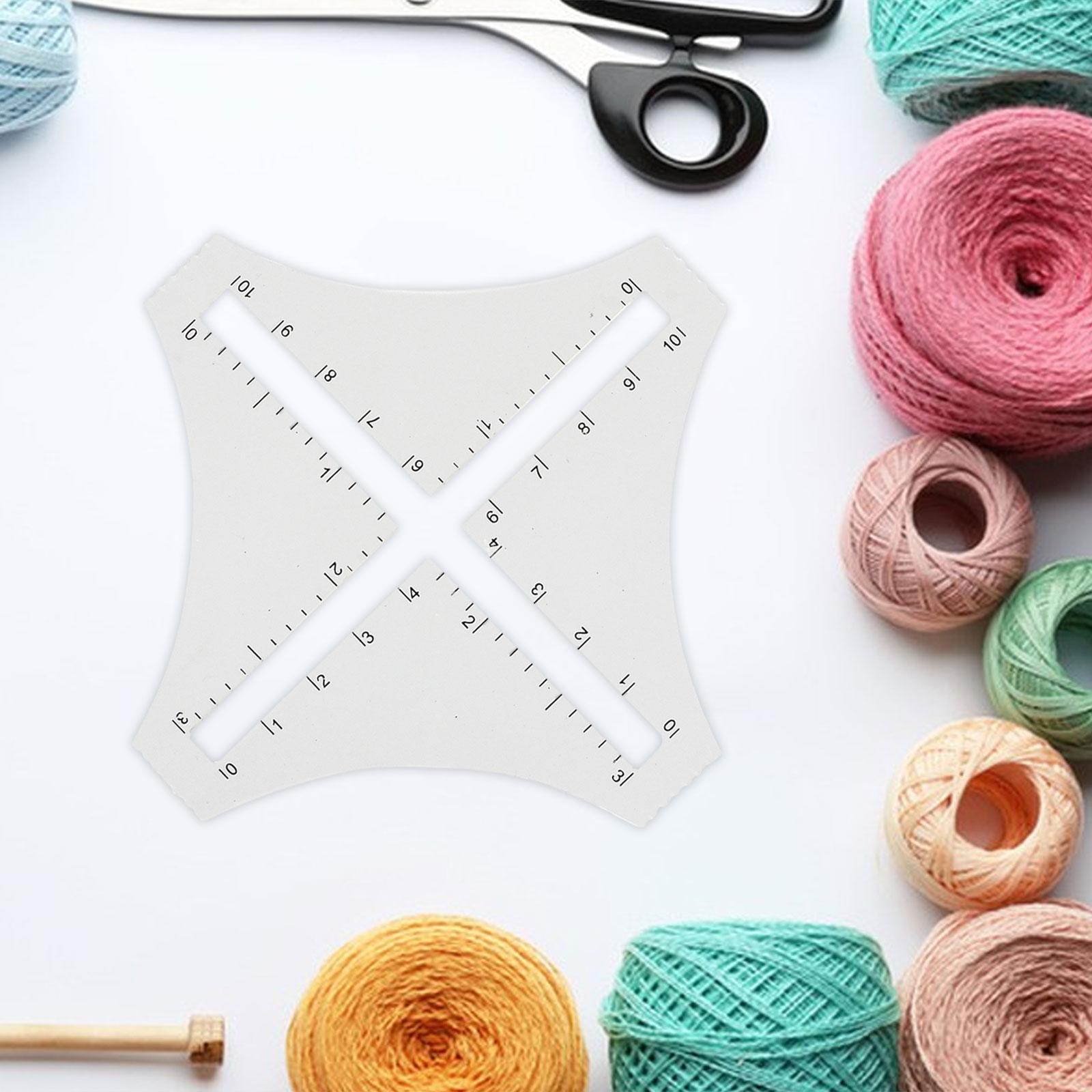 Şeffaf Akrilik Örgü Yoğunluğu  - Sewing Gauge Ruler incelemesi ve fiyatı