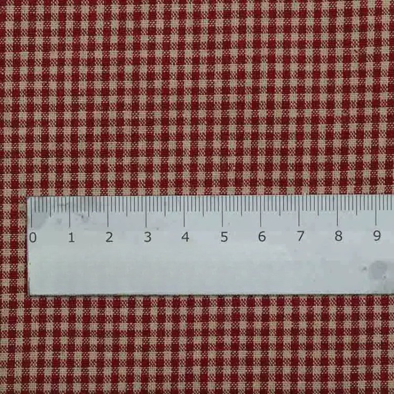 L100cm X W145cm Vintage Ekose  - Vintage Sewing Textile incelemesi ve fiyatı